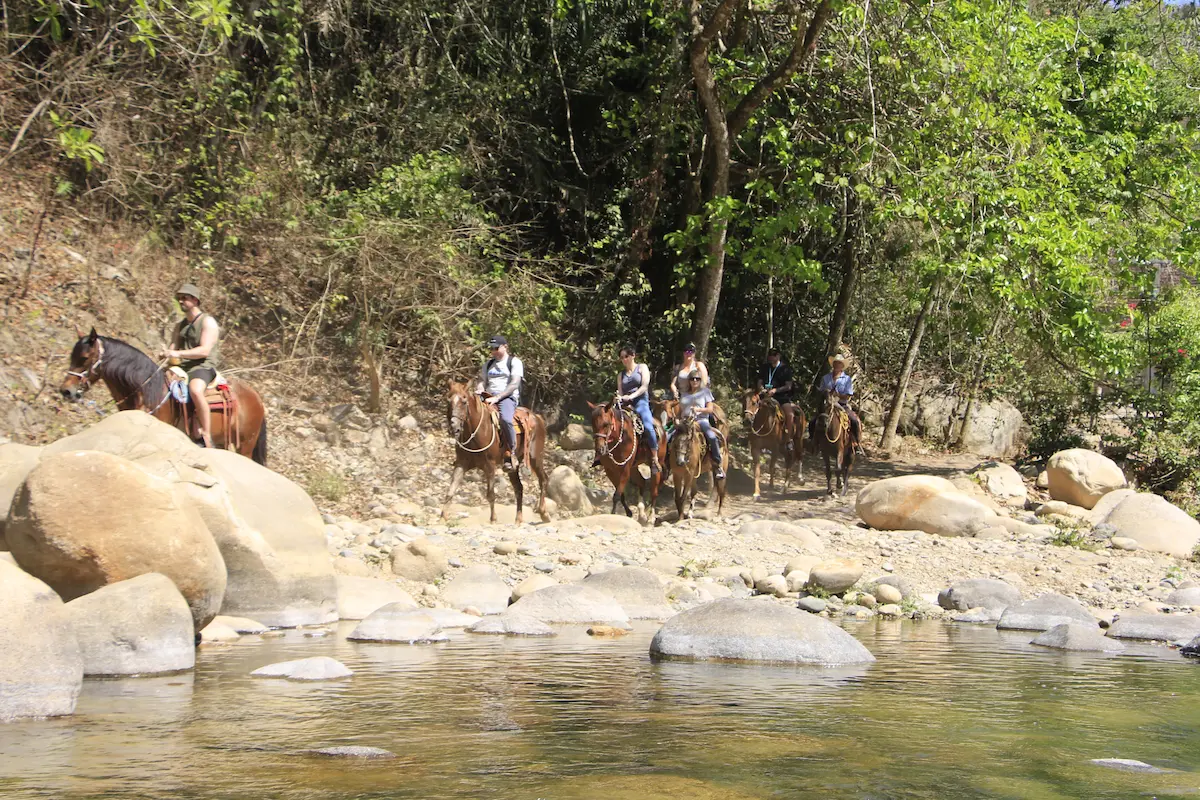 Rancho La Minita Cuale River Horseback Ride — Rancho Mi Abuelo