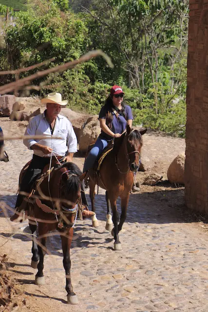 Rancho La Minita Cuale River Horseback Ride